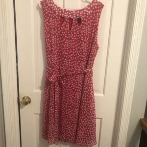 Gorgeous NWT Voir Voir pink polka dot dress